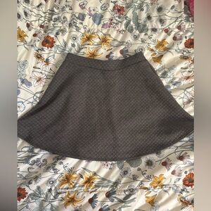 Joe B Charcoal Skater Skirt